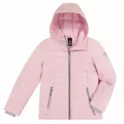 New GERRY Youth Welded Hooded Lightweight Girls Jacket (Pink) Size LARGE 14-16