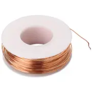 Bare Copper Wire 22 awg 4 oz Spool (125 Feet) Diameter 0.025