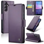 CaseMe Samsung Galaxy A16 5G Folio Wallet Case Cover Side Closure A166 [Purple]