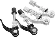 Bike Seatpost Clamp Quick Release Aluminum Alloy Mounting Clamp Bike Saddle Pipe Part Cycling Accessory