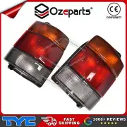 Pair LH+RH Tail Light (Smokey) For Holden Commodore VN VG VP VR VS Ute Wagon