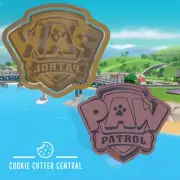 Paw Patrol Logo Cookie Cutter and Embosser