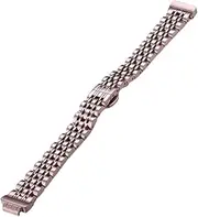 [GRIRIW] Strap Watch Bands Watch Chain Accesorios De Smartwatch Watch Accessories Stainless Watchband Cell Phone Accessories Watch Belt Replacement Watch Band for Silver Stainless Steel