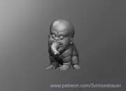 Tryanak Demon Undead Baby Child Monster Manual 28mm Scale DND D&D Miniature SB
