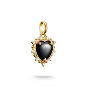 Buy Connect Charm black vintage heart Gold by Thomas Sabo online - THOMAS SABO Australia
