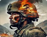 Today Army Soldier Ready To Go Anywhere Novelty Mouse Pad Stunning