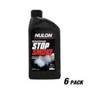 6 Pack Nulon Hi-Tech Long-chain Polymer Engine Stop Smoke 500ml SS
