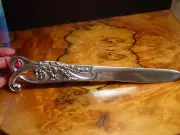 Silver Pewter LILY OF THE VALLEY Letter Opener