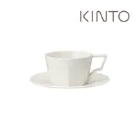 在飛比找PChome24h購物優惠-KINTO / OCT八角陶瓷杯盤組300ml 白