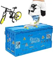 Finger Skateboard Set - Container Fingerboard, Fun Fingerboard Skatepark Kit | Fingerboard Skateboard Park Kit, Skateboard Finger Toys, Fingerboard Skateboard Training Suitable for Boys or Girls