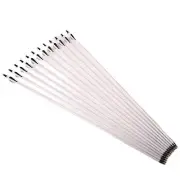 12Pcs Spine 500 Carbon Arrow OD 7.8mm For 30-80lbs Compound /Recurve Bow Hunting
