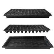 10 Pack Seed Starter Trays 72 Cell Plug Trays Durable Plastic Nursery Trays
