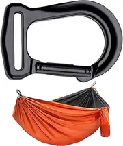 Heavy Duty Carabiner - Camping Small Carabiner Spring Hook Quick Connect | High Strength Zinc Alloy Snap with Strong Load-Bearing Capacity for Fishing, Hiking