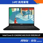 MSI 微星 D13MG-019TW 14吋 文書筆電 I5-13420H/16G/512G SSD