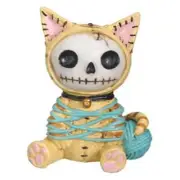 Furrybones Mao Mao Skeleton in Kitten Costume Figurine