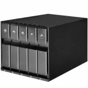 Silverstone FS305B-12G 5 x 3.5inch SAS/SATA HDD/SSD to 3 x 5.25inch Bay Rack