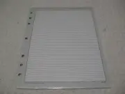 Vintage 1993 Franklin Quest Planner 8.5" x 11" 7-Ring Refill Lined Paper #11098