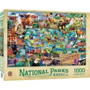 MasterPieces jigsaw puzzle; National Parks of America; 1000 pcs
