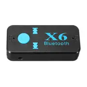 2PCS X6 3.5mm Car bluetooth 4.1+EDR 2.4GHz Music Receiver Hands Free