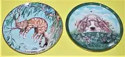 TREETOP SNOOZE/ LAZY DAY AFTERNOON PLATES by: Gary Patterson FOR: DANBURY MINT