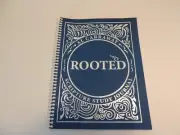 Rooted Scripture Study Journal by Al Carraway Brand New Blue Cover Spiral Bound