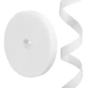 0.55" x 33ft Hook and Loop Roll Straps, Double-Sided Adhesive Strips, White