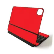 MightySkins Skin for Apple Magic Keyboard for iPad Pro 11-inch (2020) Solid Red