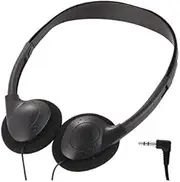 Black Over-Ear Headphones - Inexpensive, Multi-Use, 1 Pair, Black