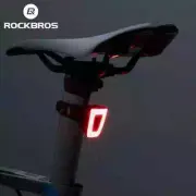 Bike Light Waterproof USB Rechargeable Helmet Taillight Lantern LED Safety