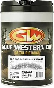 Gulf Western Oil Top Dog Global Plus 10W-40 Engine Oil 20 Liter