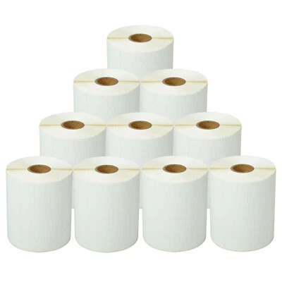 10 Rolls 4"x3" Direct Shipping Labels For Zebra LP-2844 LP-3742 500 labels/Roll