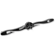 Drag Specialties Split Skull Linkage - Black - FLT | 77695B5