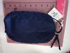 Stephanie Dawn Medium Navy Blue Cosmetic Bag New With Tags