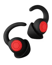 Ear Plugs for Sleeping - Noise Reduction Soft Silicone Earplugs 2 Pairs Reusa...