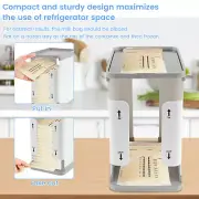 Breastmilk Freezer Organizer 1700ml Breast Milk Storage Organizer Reusable._