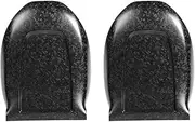 Carbon Fiber Seat Kick Plate Interior Protective Cover Accessories Compatible for Tesla Model 3 Y 2016-2023(Forging)