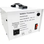 TORTECH SD110-500W 500W Usa Stepdown Transformer 110V Dielectrically Isolated All Our Stepdowns