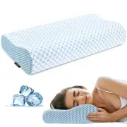 Cervical Pillow for Neck Pain Relief, Contour Memory Foam Pillows for Sleepin...
