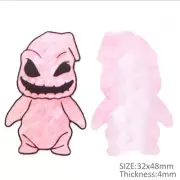 5 pc. GLITTER Planar Resin Flatback 1237777 Jack Nightmare Before Oogie Boogie