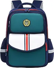 [Generic] School Back Pack, Elementary Bag, Kids School Bags, Multi-Pocket Travel Backpack, Waterproof Kindergarten Backpacks, Student Backpack Bookbag, School Bag with Night Reflection for Boys Girls