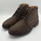 Clarks Un Shire HI WP - High Waterproof Oxford Boots in Dark Brown Leather 74583