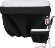Waterproof Bike Basket Cover, Rear Bike Basket Cover IMPHERPORT-INFICIPATION - Mountain Bike Basket Guard - Cycling Accessories Dust-proof, Rear Sunshade