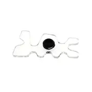 Clear Plastic Moosehead Pool Billiard Cue Bridge Head Pool Stick Holder