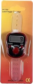 Whnbuij Clickers Counting - Durable Counter, Handmade Total Click Counter | Digital LED Display for Counting Accessories Unstable Number Click for Knitting and Wave