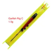 3 x Custom 1.5g Designed PreTied Garfish Mullet Rigs Fishing Tackle Special RigC