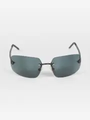 Black Rimless CC Sunglasses