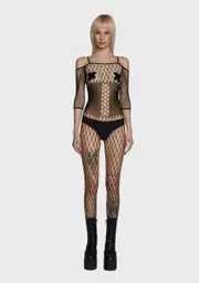 Risk Taker Fishnet Bodystocking
