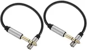 FONDOTIN 2pcs Audio Conversion Cables Headphone Extension Cable for Theater Stage and Portable Use Lightweight Aux Cord for Easy Connection and Instant Use