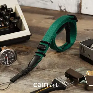 cam-in 真皮棉質細繩單反相機背帶 微單攝影肩帶適用于索尼佳能