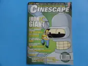 CINESCAPE MAGAZINE #58 MARCH 2002 THE SIMPSONS FUTURAMA #2OF2 COLLECTIBLE COVER